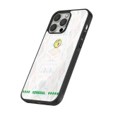 iPhone 15 Pro Max Case Hülle - Silikon schwarz Senegal 2026 personalisierbares Fussballtrikot