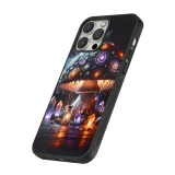 iPhone 15 Pro Max Case Hülle - Silikon schwarz Halloween Zaubertrank Magie