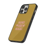 iPhone 15 Pro Max Case Hülle - Silikon schwarz Mom 2026 Are Magic
