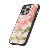 iPhone 15 Pro Max Case Hülle - Silikon schwarz Just Bloom Spring 2026
