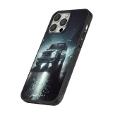 iPhone 15 Pro Case Hülle - Silikon schwarz Mercedes G AMG Nacht