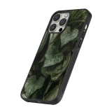 iPhone 15 Pro Case Hülle - Silikon schwarz Spring 23 fresh plants