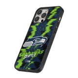 iPhone 15 Pro Case Hülle - Silikon schwarz Super Bowl 26 Seattle 2