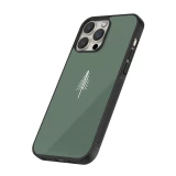 Coque iPhone 15 Pro - Silicone rigide noir Christmas 22 minimalist tree