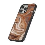 Coque iPhone 16 Pro Max - Silicone rigide noir Autumn 2024 marbe