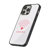 iPhone 16 Pro Max Case Hülle - Silikon schwarz Saint Valentines Day 26 Love is in the air
