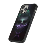 iPhone 16 Pro Case Hülle - Silikon schwarz Halloween 20 21