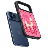 Coque iPhone 18 Pro Max / 17 Pro Max - Silicone rigide noir Alpaca 2026
