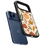 Coque iPhone 18 Pro Max / 17 Pro Max - Silicone rigide noir Autumn 25 Autumn pattern