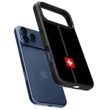 iPhone 17 Pro Max Case Hülle - Silikon schwarz Kanton CH schwarz