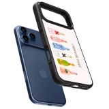 iPhone 17 Pro Max Case Hülle - Silikon schwarz Champagne Please