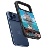 iPhone 17 Pro Max Case Hülle - Silikon schwarz Cool Cities Directions