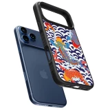 Coque iPhone 18 Pro Max / 17 Pro Max - Silicone rigide noir Easter 2023 japanese fish