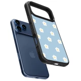 iPhone 17 Pro Max Case Hülle - Silikon schwarz Easter 2024 daisy flower