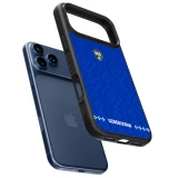 iPhone 17 Pro Max Case Hülle - Silikon schwarz Usbekistan 2026 personalisierbares Fussballtrikot