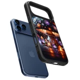 Coque iPhone 18 Pro Max / 17 Pro Max - Silicone rigide noir Halloween Potion Magic