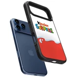 Coque iPhone 18 Pro Max / 17 Pro Max - Silicone rigide noir Kinder Surprise