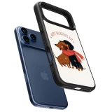 Coque iPhone 17 Pro Max - Silicone rigide noir Saint Valentines Day 26 Happy Valentine