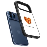 Coque iPhone 17 Pro Max - Silicone rigide noir Saint Valentines Day 26 You have my pizza heart