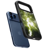 iPhone 17 Pro Max Case Hülle - Silikon schwarz Spring 23 forest blue sky