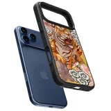 iPhone 17 Pro Max Case Hülle - Silikon schwarz Spring 23 japanese tiger