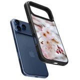 iPhone 17 Pro Max Case Hülle - Silikon schwarz Cherry tree Spring 2026