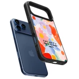 iPhone 17 Pro Max Case Hülle - Silikon schwarz Every day is a chance Spring 2026