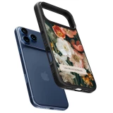 iPhone 17 Pro Max Case Hülle - Silikon schwarz Full Bloom Spring 2026