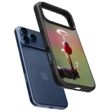 iPhone 17 Pro Max Case Hülle - Silikon schwarz Ladybird on a mushroom Spring 2026