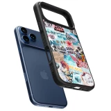 iPhone 17 Pro Max Case Hülle - Silikon schwarz Summer 20 collage
