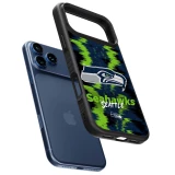 iPhone 17 Pro Max Case Hülle - Silikon schwarz Super Bowl 26 Seattle 2