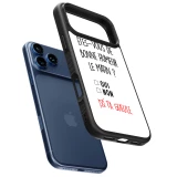 Coque iPhone 17 Pro - Silicone rigide noir Bonne humeur matin