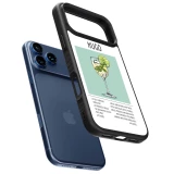 Coque iPhone 17 Pro - Silicone rigide noir Cocktail recette Hugo