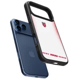 iPhone 17 Pro Case Hülle - Silikon schwarz Jordanien 2026 personalisierbares Fussballtrikot