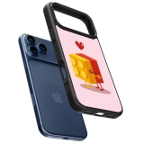 Coque iPhone 17 Pro - Silicone rigide noir Saint Valentines Day 26 Puzzle