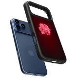 iPhone 17 Pro Case Hülle - Silikon schwarz Spring 23 neon rose