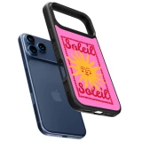 iPhone 17 Pro Case Hülle - Silikon schwarz Sun sun 2026