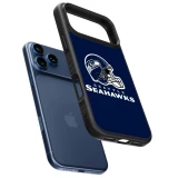 iPhone 17 Pro Case Hülle - Silikon schwarz Super Bowl 26 Seattle 3