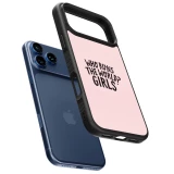 Coque iPhone 17 Pro - Silicone rigide noir Womens day 2026 3