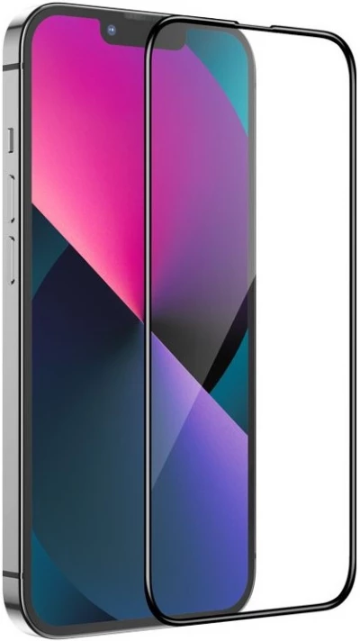 3D Tempered Glass iPhone 17 Pro Max - Vitre de protection d'écran intégrale verre trempé avec bords noirs