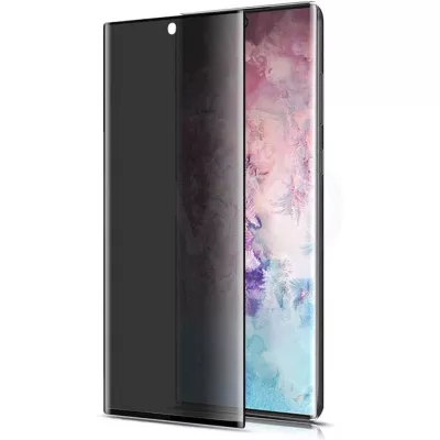 3D Tempered Glass Samsung Galaxy S20 FE - Vitre de protection d'écran intégrale Privacy anti-espion avec bords noirs