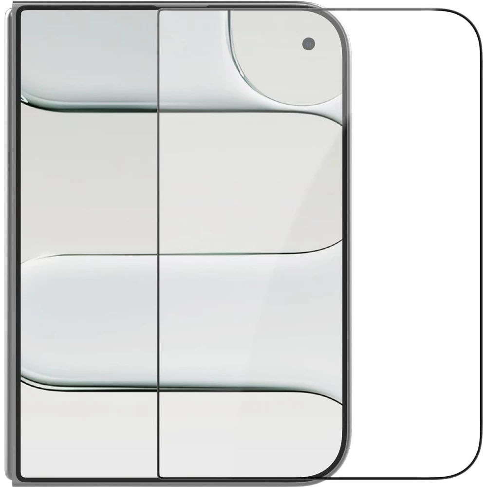 3D Tempered Glass iPhone Duo - Full Screen Display Schutzglas mit schwarzem Rahmen