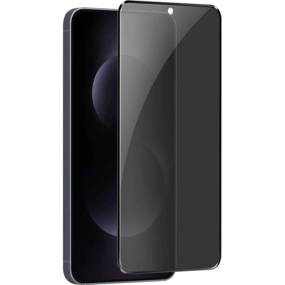 Samsung Galaxy S25 Edge 3D Privacy Anti-Spy Tempered Glass - Bildschirm Schutzglas mit schwarzen Rändern