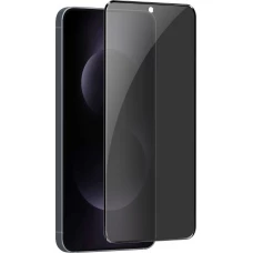 Samsung Galaxy S25 Edge 3D Privacy Anti-Spy Tempered Glass - Bildschirm Schutzglas mit schwarzen Rändern