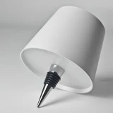 Abat-jour design lampe LED pour bouteille adaptable universel - Blanc