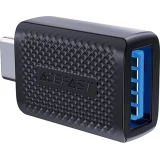 Acefast J1 - Adaptateur USB-A 3.0 (femelle) vers USB-C 3.0 (m&acirc;le) 5Gb/s - Noir
