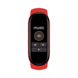 Active Fitness Tracker M7 - Bracelet sportif intelligent Montre connectée Bluetooth - Rouge