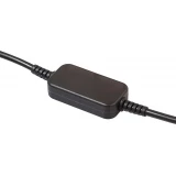 USB-A zu 12V Universeller Zigarettenanz&uuml;nder Adapter f&uuml;r Autozubeh&ouml;r - Schwarz
