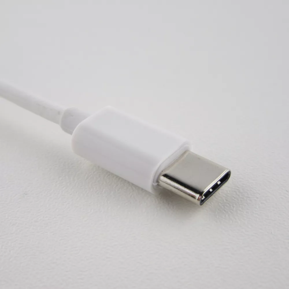 USB-C zu AUX 3.5 mm Adaptater - Audio Anschluss Smartphone/Laptop/Tablet - Weiss