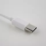 USB-C zu AUX 3.5 mm Adaptater - Audio Anschluss Smartphone/Laptop/Tablet - Weiss